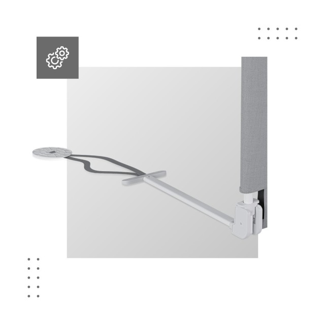 Tulano Προστατευτικό Κάγκελο Κρεβατιού Cover 20, 195x65 cm, Γκρι 59...