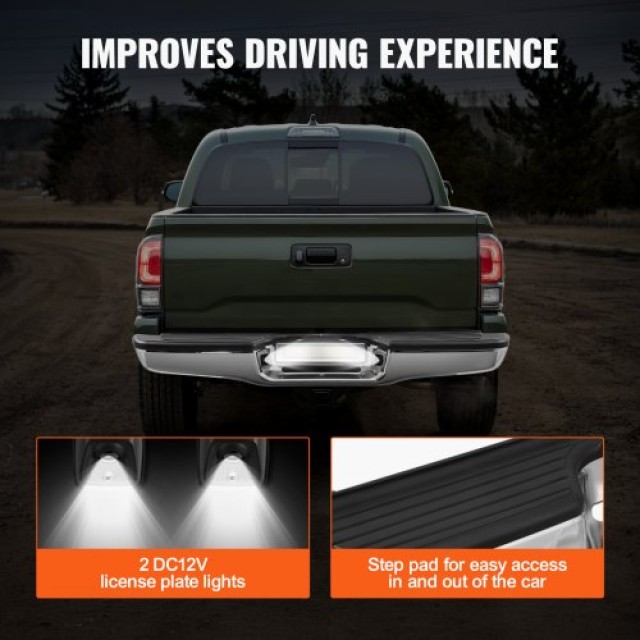 Οπίσθιος Προφυλακτήρας Χρωμίου για Toyota Tacoma (1995-2004) - VEVOR  FTK19952004TJ79JGV9