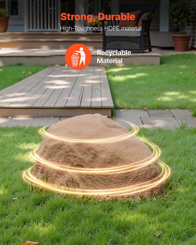 VEVOR Κάλυμμα Ψεύτικου Βράχου 9.25 x 17.72 x 8.07 in, Ρεαλιστική Υφ... VEVOR Κάλυμμα Ψεύτικου Βράχου 9.25 x 17.72 x 8.07 in, Ρεαλιστική Υφ...