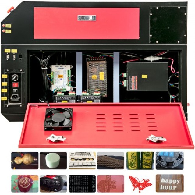 VEVOR  60W Λέιζερ Χαράκτης 500x700mm Μηχανή Κοπής Λέιζερ CO2 Χαράκτης USB Διεπαφή για DIY Χάραξη  750DKJ00000000001V2