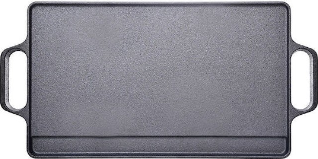 ESTIA Μαντεμένια Γκριλ Πλάκα Iron 47x24cm 01-4521 ESTIA Μαντεμένια Γκριλ Πλάκα Iron 47x24cm 01-4521