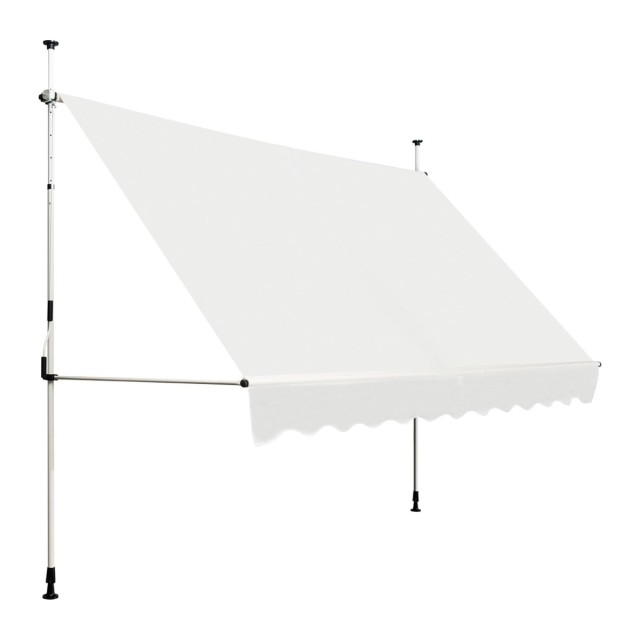 Costway  Πτυσσόμενη τέντα 350 cm, ανθεκτική στην UV, ρυθμιζόμενη σε...