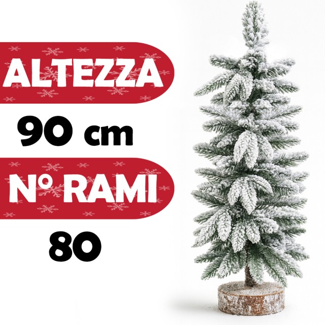 BAKAJI Χριστουγεννιάτικο Δέντρο με Χιόνι 90cm με 80 Κλαδιά και Ρεαλ... BAKAJI Χριστουγεννιάτικο Δέντρο με Χιόνι 90cm με 80 Κλαδιά και Ρεαλ...