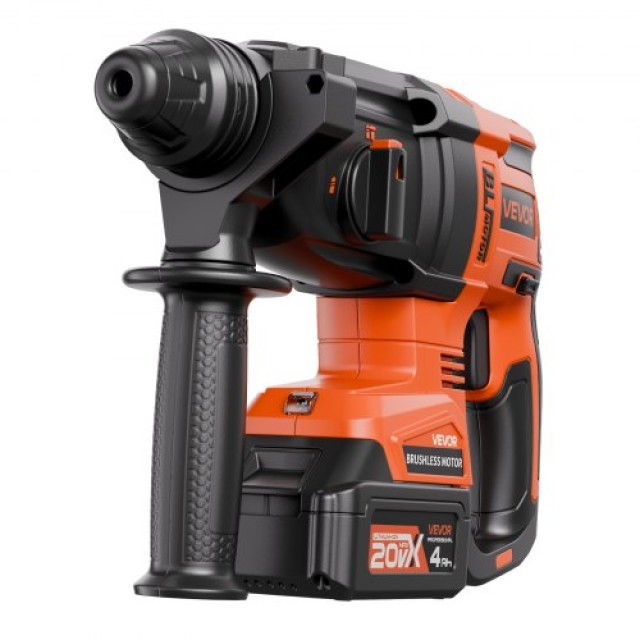 VEVOR 20V SDS-Plus Ασύρματο Περιστροφικό Σφυρί Δράπανο Kit DC20WSDC...