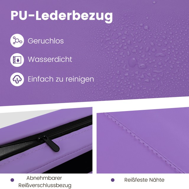 Costway Πτυσσόμενο Στρώμα Γυμναστικής 300 x 117 x 5 cm με Επένδυση ... Costway Πτυσσόμενο Στρώμα Γυμναστικής 300 x 117 x 5 cm με Επένδυση ...