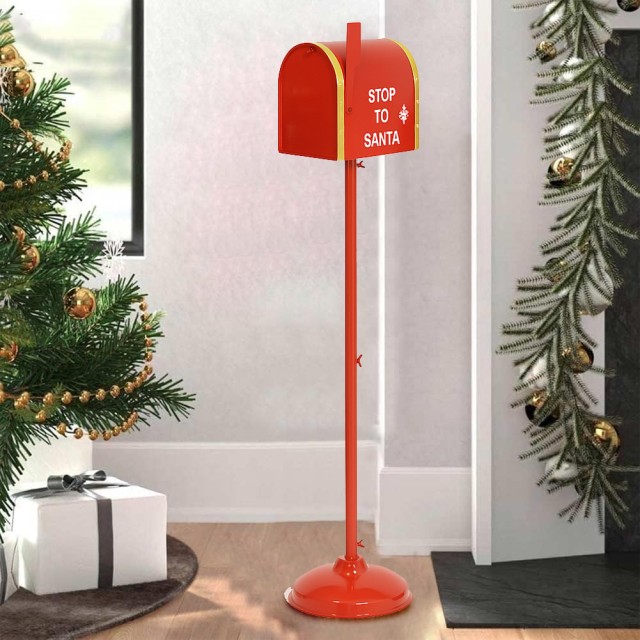 BAKAJI Ταχυδρομικό Κουτί για Γράμμα στον Άγιο Βασίλη, Χριστουγεννιά...