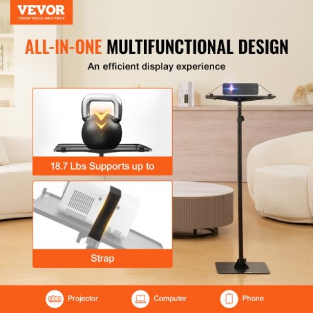VEVOR  Ρυθμιζόμενη Βάση Προβολέα από 77 έως 161 εκ. LDSTYYZJPDSD0PSTMV0
