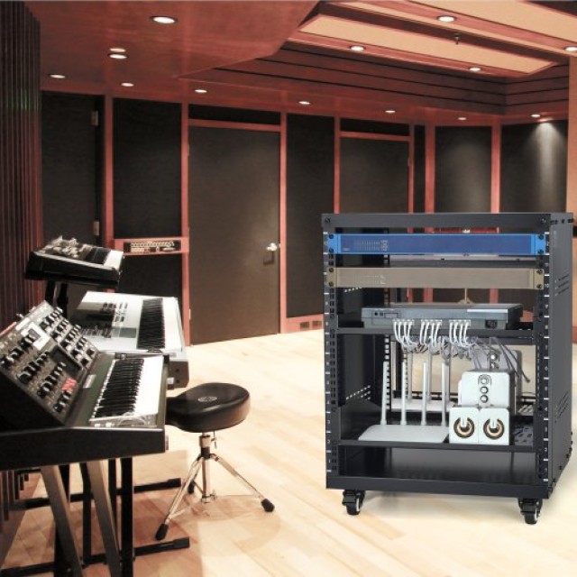 VEVOR 12U AV Rack 500 lbs για Δίκτυο & Στούντιο  LYSJJ12U18YCOJ5U1V0