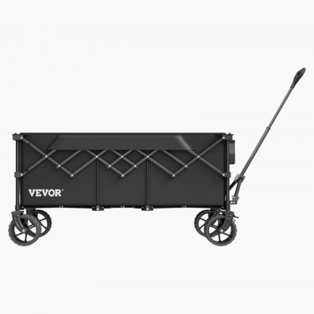 VEVOR Πτυσσόμενο Καρότσι Κήπου 300L 450LB Βαρέως Τύπου ZDHYBXSSTCHSJYCWCV0