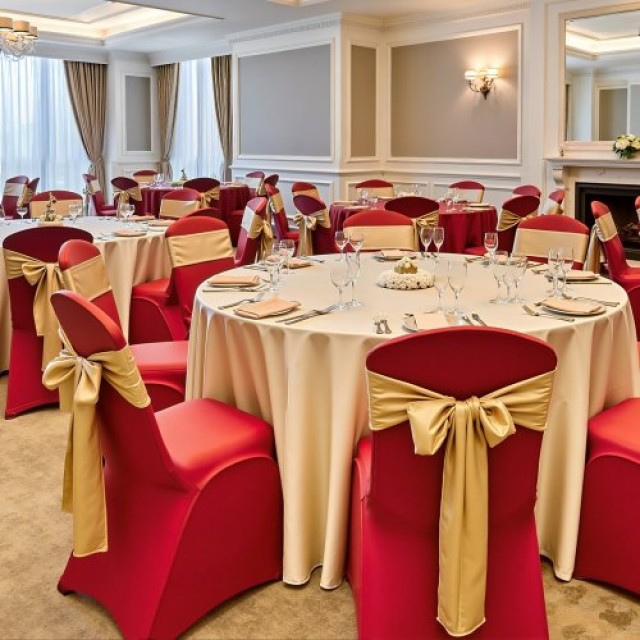 VEVOR Καλύμματα Καρεκλών 50τμχ Κόκκινα 20.08x17.72x37.4 ίντσες YTHS...