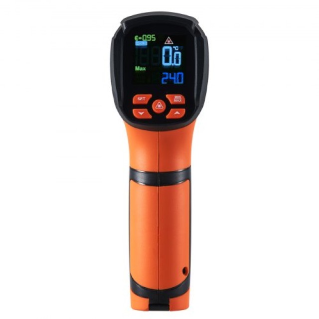 Θερμόμετρο Υπέρυθρων VEVOR -40~2732°F Διπλού Λέιζερ Χωρίς Επαφή  HW...