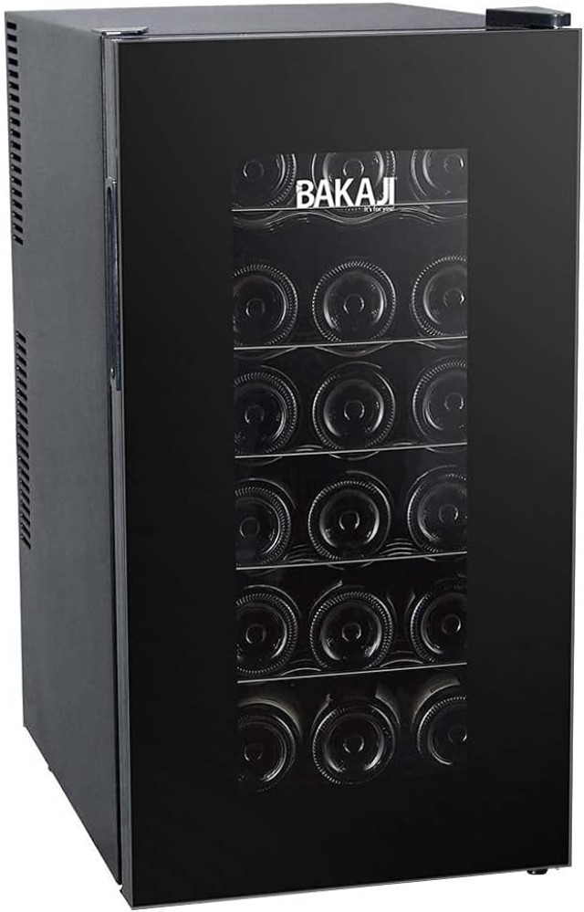 BAKAJI  Ψυγείο Κρασιού Cantina Ψυκτικό Ηλεκτρικό Ψυγείο 18 Μπουκάλια 52 Λίτρα 70W  02052837