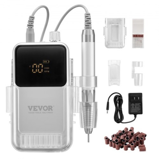 Ηλεκτρικός Ασύρματος Τροχός Νυχιών VEVOR 35000RPM με Βούρτσα Μοτέρ  CDSMJDMJBXSZK7D4YV2