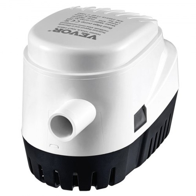 Αντλία Σεντίνας VEVOR 750GPH 12V Αυτόματη Υποβρύχια με Φλοτέρ  CDB750GPH0001RKX6V9