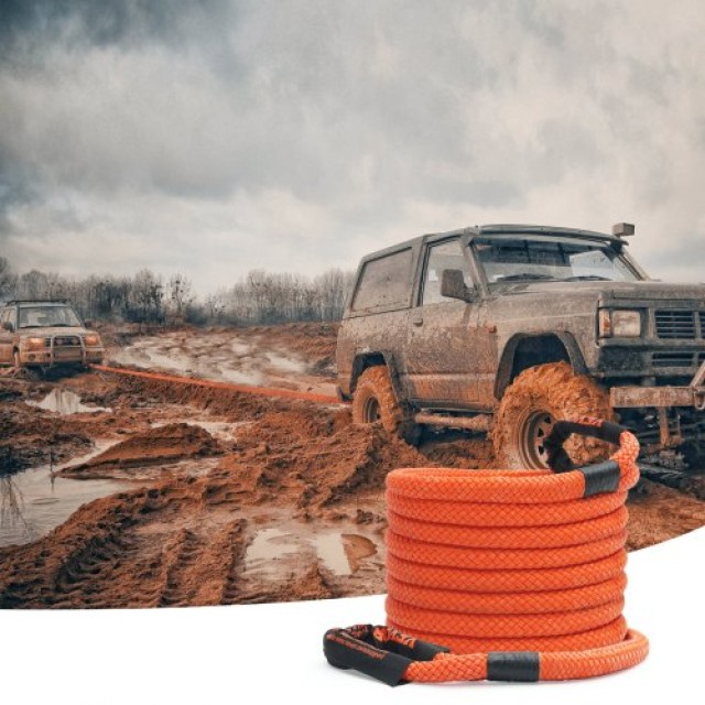 Σχοινί Ανάκτησης VEVOR 1 x 30 38,000 lbs για Jeep/ATV/UTV/SUV/Τρακτ...