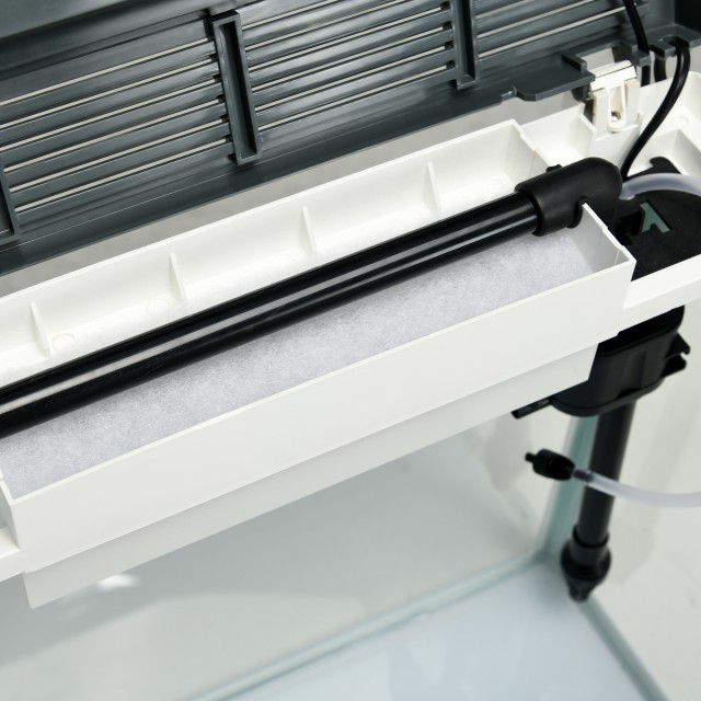 PawHut Ενυδρείο 28L με LED, 38x26x38cm D61-004V91WT