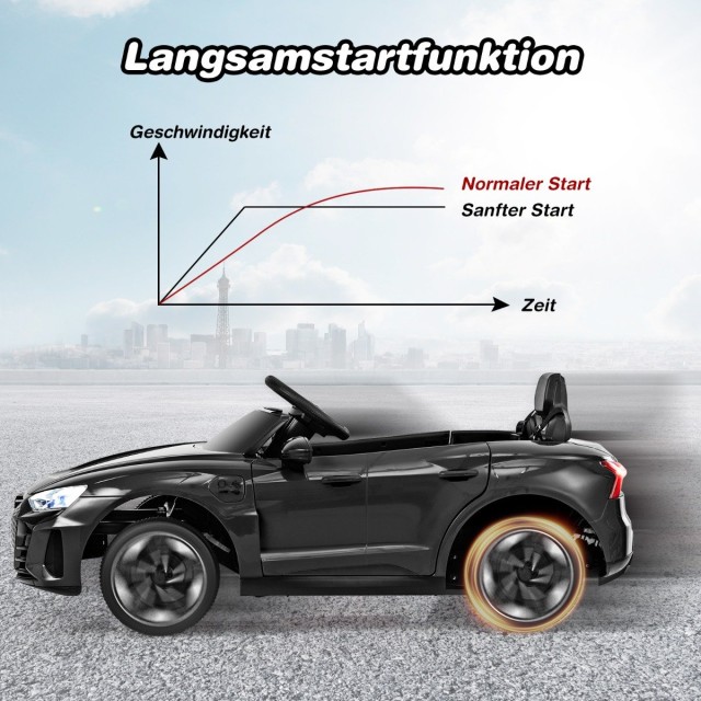 Costway  Παιδικό Ηλεκτροκίνητο Αυτοκίνητο Audi RS GT με Τηλεχειριστήριο και LED Φώτα TQ10229DE-DK