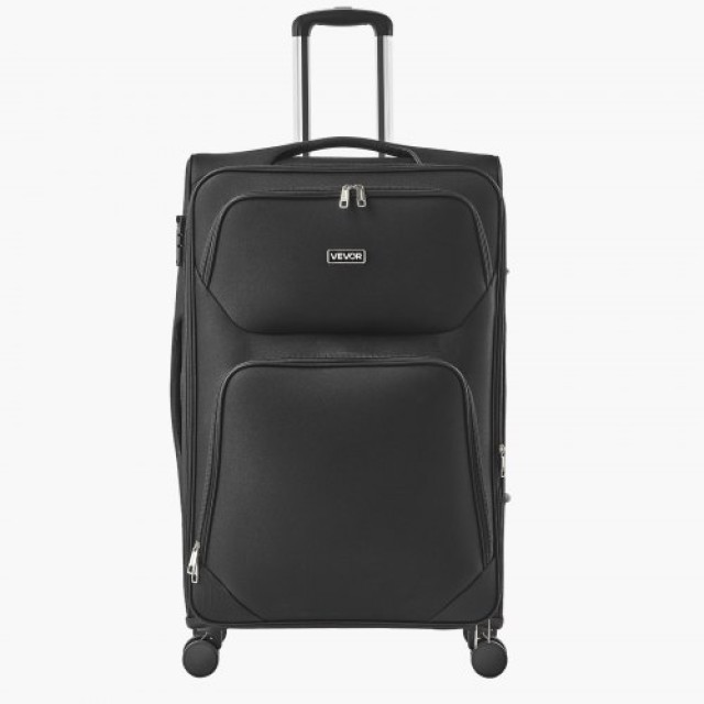 VEVOR Μαύρη Βαλίτσα 71cm με Ρόδες Σπίνερ BYKSTXBYHS2881CTJ001V0