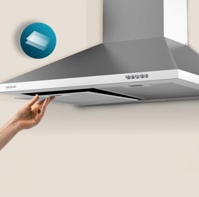 Απορροφητήρας Bolero Flux PM 903500 60 cm Ανοξείδωτο Ατσάλι 65 W CEC-02849 Cecotec