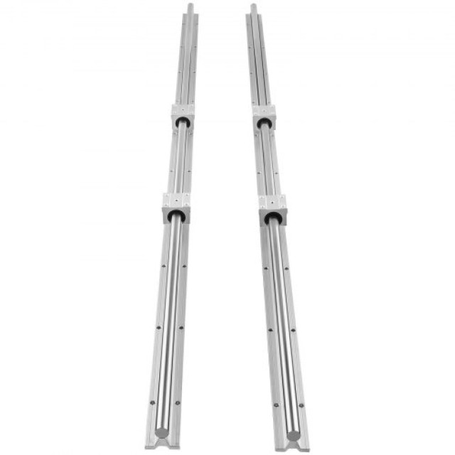 VEVOR  Σετ Οδηγών SBR16 1500mm, 2 Οδηγοί & 4 Συστοιχίες SBR16UU για CNC Router ZXDGSBR16MM157ZT7V0