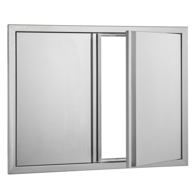 Πόρτα BBQ VEVOR 787x609 mm Διπλή Εξωτερική Κουζίνα Ανοξείδωτη  SMAB...