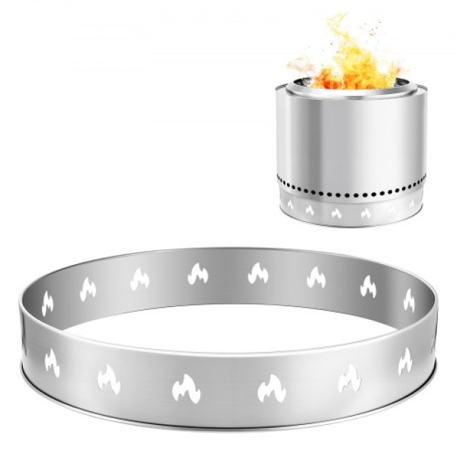 VEVOR Βάση για Σόλο Σόμπα Bonfire 68.6 cm Αντικαπνιστικό Τζάκι HKZJ...