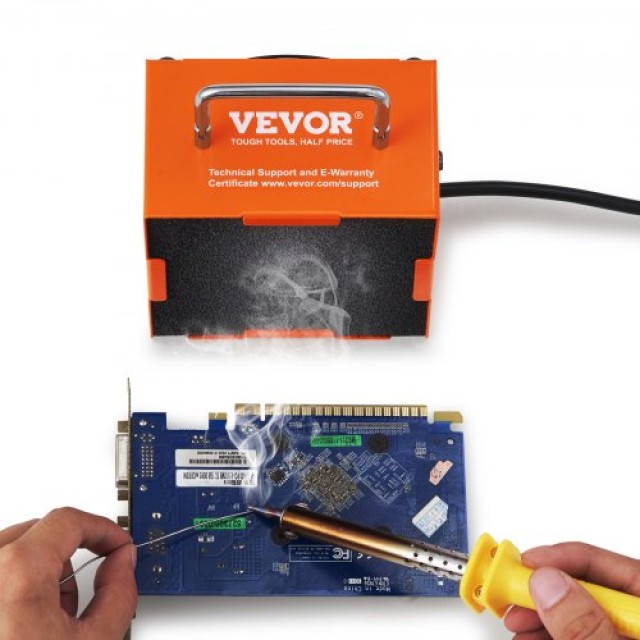 VEVOR Επιτραπέζιος Απορροφητήρας Καπνού 38W με Τριπλό Φίλτρο και Ισχυρή Αναρρόφηση  PYJ38WZMS000O7PEZV2