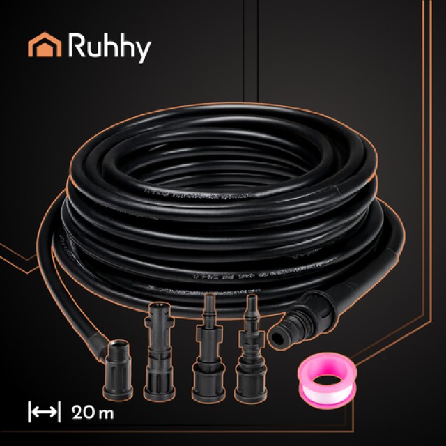 Ruhhy 20μ Σωλήνας Υψηλής Πίεσης – Απόλυτος Καθαρισμός Χωρίς Χημικά ...