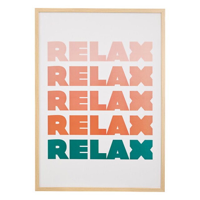 Atmosphera Πίνακας Poster Frame Relax DARIUS 50x70 εκ. – Συλλογή Mo...