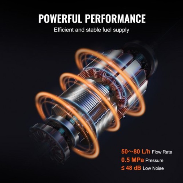 VEVOR  Αντλία Υψηλής Πίεσης 50-80 L/h 0.5 Mpa για Buick, Chevrolet, GMC 2010-2017  DDGYRYBGYRYB18IHZV9