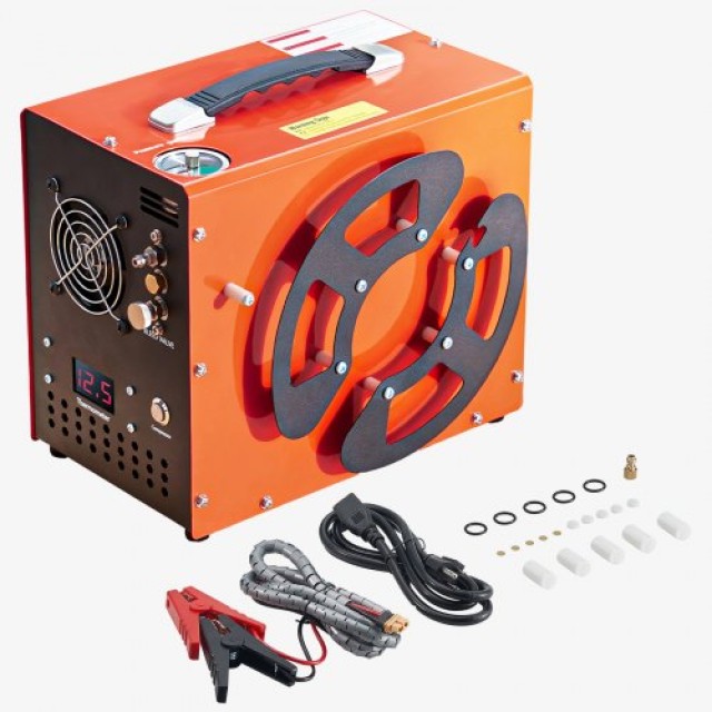 VEVOR Συμπιεστής Αέρα PCP 4500PSI με Αυτόματη Διακοπή για Αεροβόλα ...