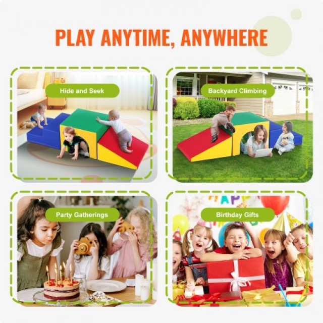 Σήραγγα Αναρρίχησης VEVOR για Νήπια, 3 τεμ.  PPSDPMX3DCS0Z82BXV0