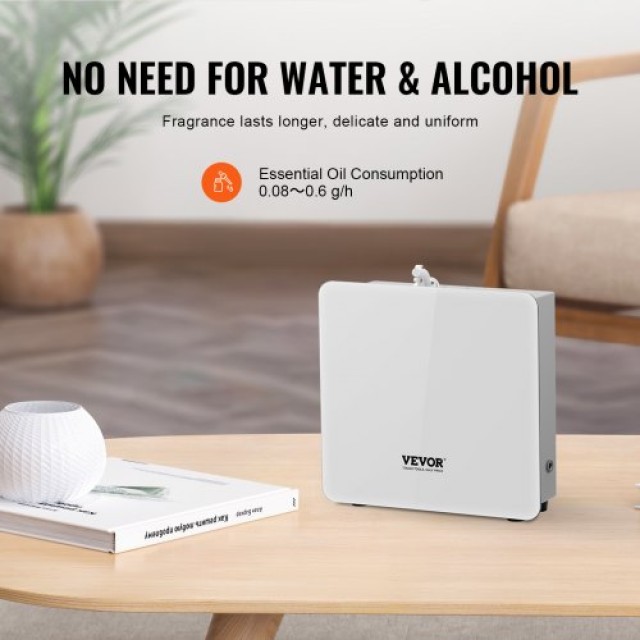 Μηχανή Αρωμάτων VEVOR για Σπίτι 480ML Ψυχρού Αέρα 2500τ.φ. Χωρίς Νε...