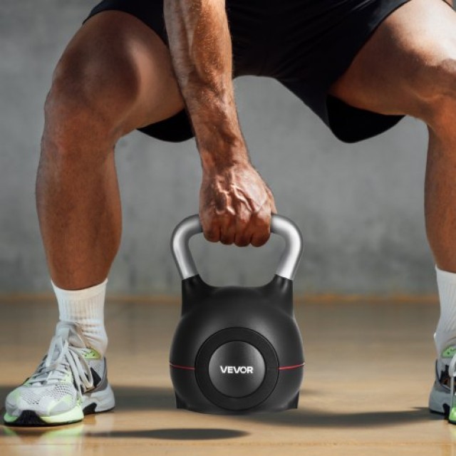 VEVOR Ρυθμιζόμενο Kettlebell με 7 Επίπεδα Βάρους HLKDHS1588KGL8BX1002V0