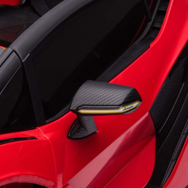 HOMCOM Ηλεκτρικό αυτοκίνητο για παιδιά Lamborghini Et? 3-5 ετών - Κόκκινο 370-171V90RD