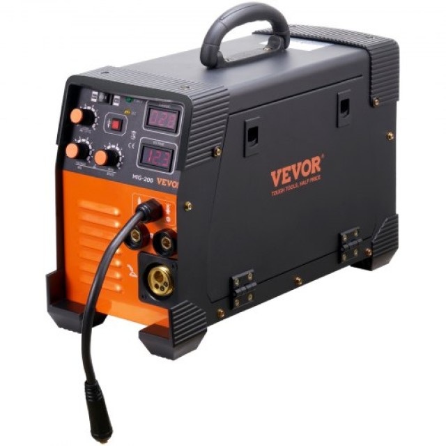 VEVOR MIG 200A Πολυμηχάνημα Συγκόλλησης 3 σε 1 220V με Ψηφιακή Οθόνη  DHJMIGMMAMIGLSTZKV2