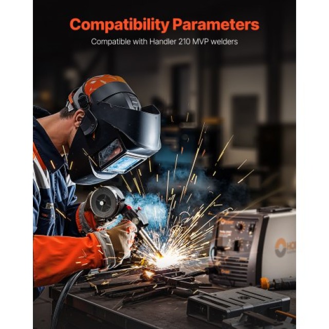 VEVOR Πιστόλι Συγκόλλησης 100Α με Καλώδιο 10FT για Σύρματα 0.023 0....