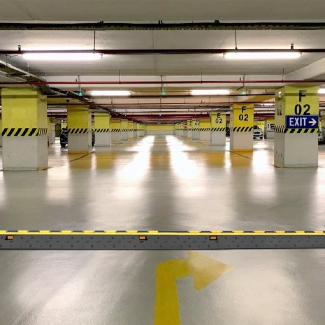 VEVOR - Σετ 4 Προστατευτικά Καλωδίων 2 Καναλιών, Αντοχή 30 τόνων  G...