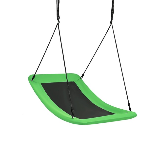 Costway  Παιδική Κούνια Δέντρου 83 x 155 cm με Ρυθμιζόμενα Σχοινιά και Ανθεκτικό Σκελετό από Ατσάλι NP11662GN