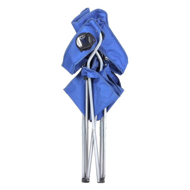 SONGMICS Σετ 2  Πτυσσόμενες Καρέκλες Camping  - Μπλε,60 x 60 x 110 ...