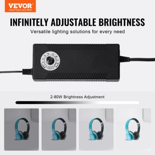 Κουτί Φωτογραφίας VEVOR 39 x 39 με 210 LED 5600K  SYDXNJBH39INNNK6JV2