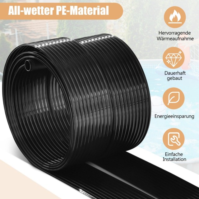 Costway  Ηλιακός Θερμαντήρας Πισίνας 2 Τεμαχίων για Όλο το Χρόνο - ...