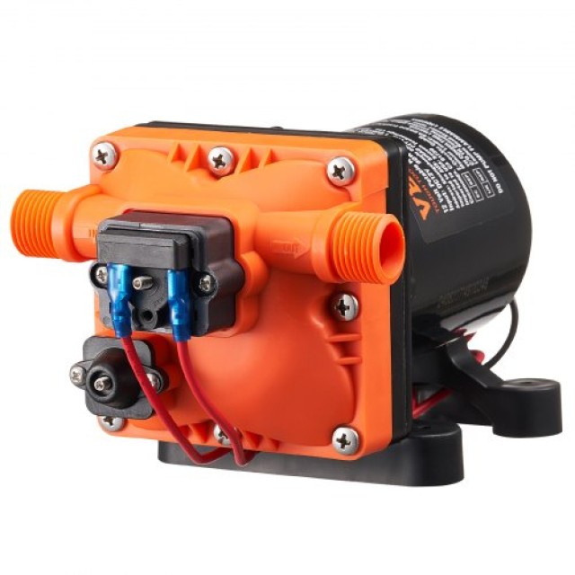 VEVOR  Αντλία Διαφράγματος 12V 3GPM 11.36 L/min 4-Θαλάμων με Διακόπτη Πίεσης 12VYYSB4Q30GNDLZ6V9