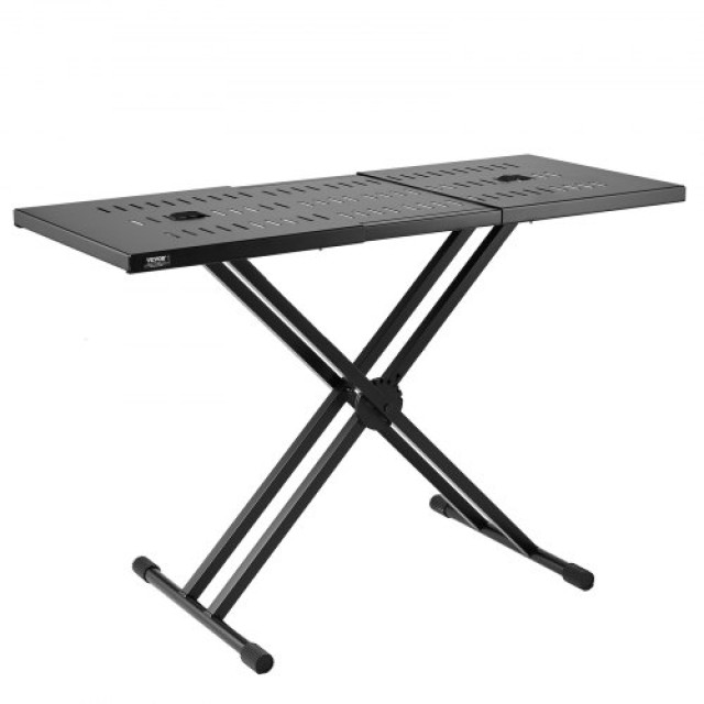 VEVOR Tragbarer DJ-Tisch mit verstellbarem Keyboardständer XXDJGZTHJG43MZP0RV0