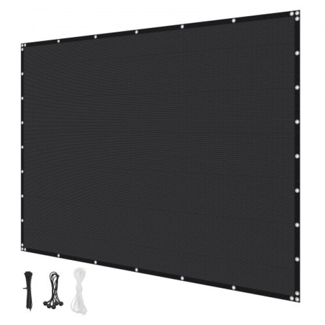 VEVOR Σκίαστρο 90% 8x12 ft για Κήπο (Μαύρο) JBZGB185GSM9ILJLT001V0