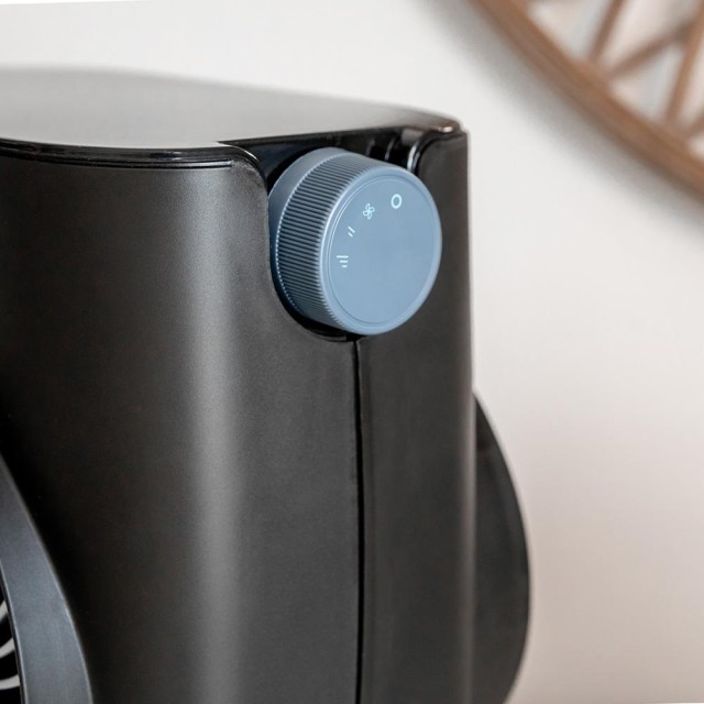 CECOTEC  Θερμοανεμιστήρας ReadyWarm 2070 Max Force Black με 2000 W, 2 επίπεδα ισχύος και 3 λειτουργίες  CEC-08254