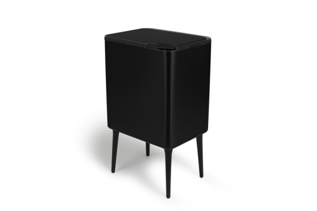 Κάδος Απορριμμάτων Push Bin 36L 48 x 38 x 54,5 cm - Ματ Μαύρο 87206...