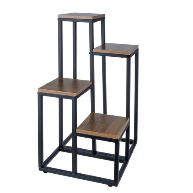 Ruhhy Ραφιέρα Ανθοστήλης Loft 71 x 55 x 38.5 εκ. 25997