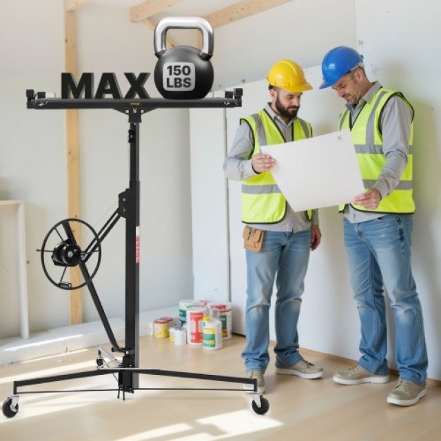 VEVOR Ανυψωτικό Γυψοσανίδας 3353mm 68kg SPSJJHS95FT1CY542001V0