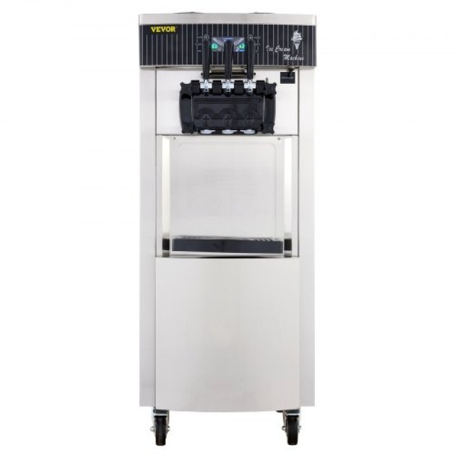 VEVOR Μηχανή Παγωτού 2200W Παραγωγής 5.3 έως 7.4 Γαλόνια BJLJYKF-8228HPDT1V2